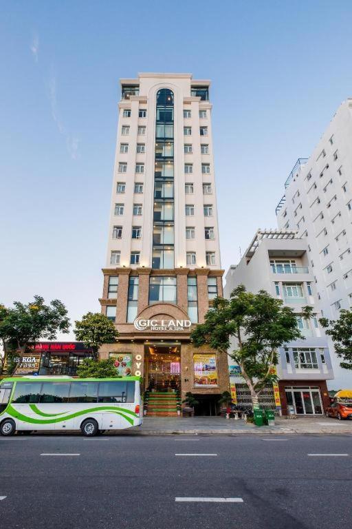Gic Land Hotel Da Nang Bagian luar foto