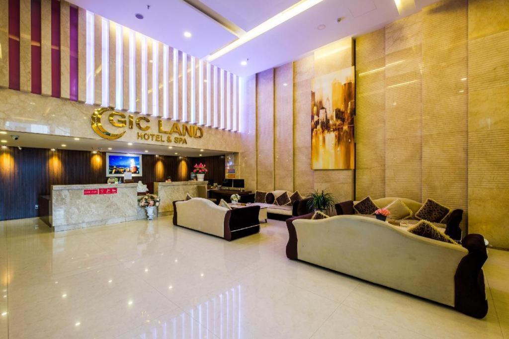 Gic Land Hotel Da Nang Bagian luar foto