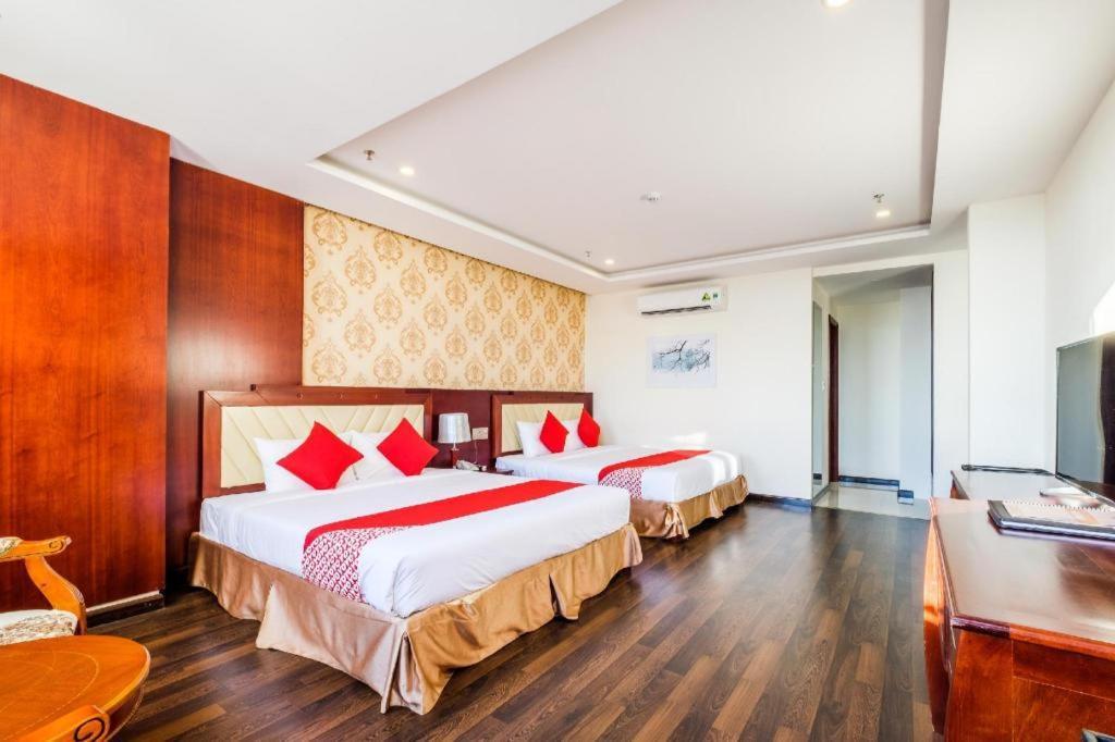 Gic Land Hotel Da Nang Bagian luar foto