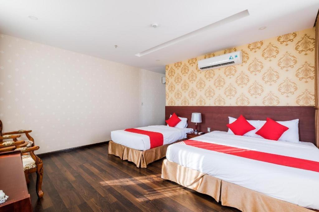 Gic Land Hotel Da Nang Bagian luar foto