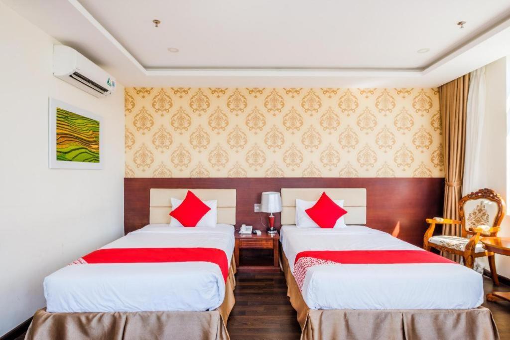 Gic Land Hotel Da Nang Bagian luar foto