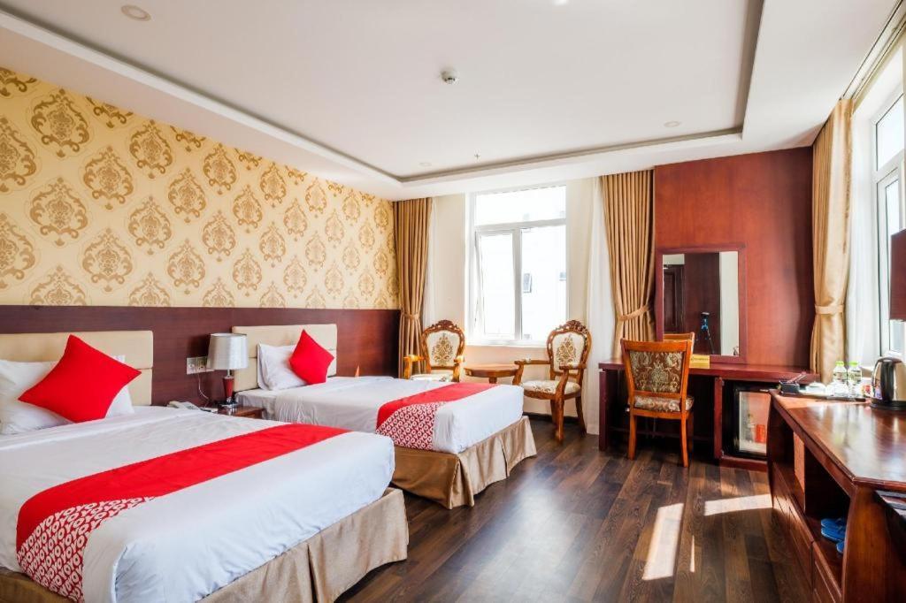 Gic Land Hotel Da Nang Bagian luar foto