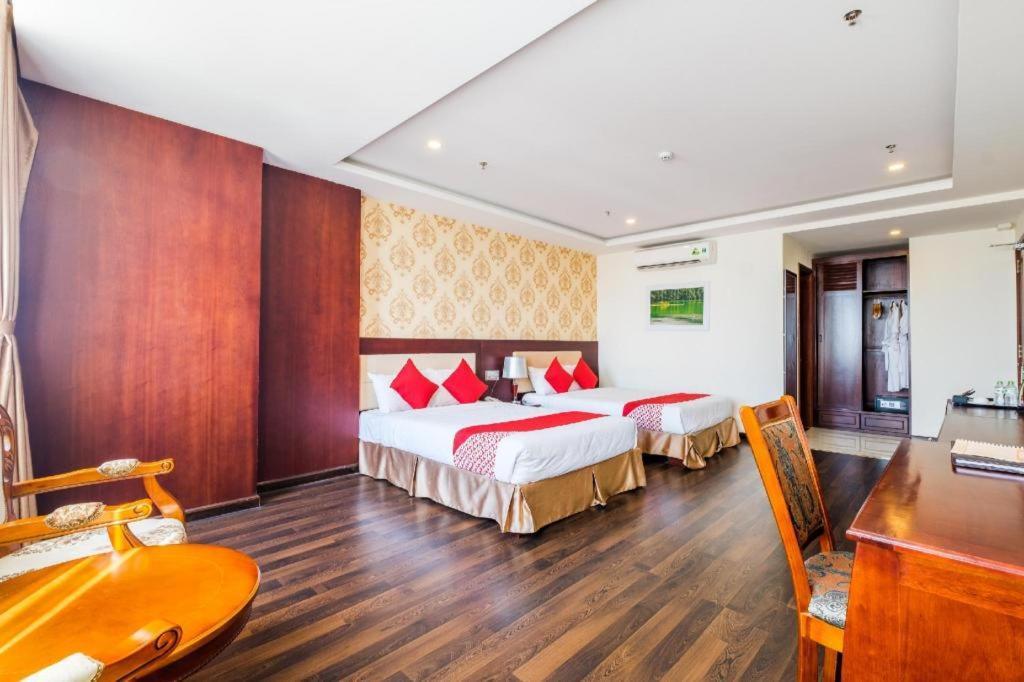 Gic Land Hotel Da Nang Bagian luar foto