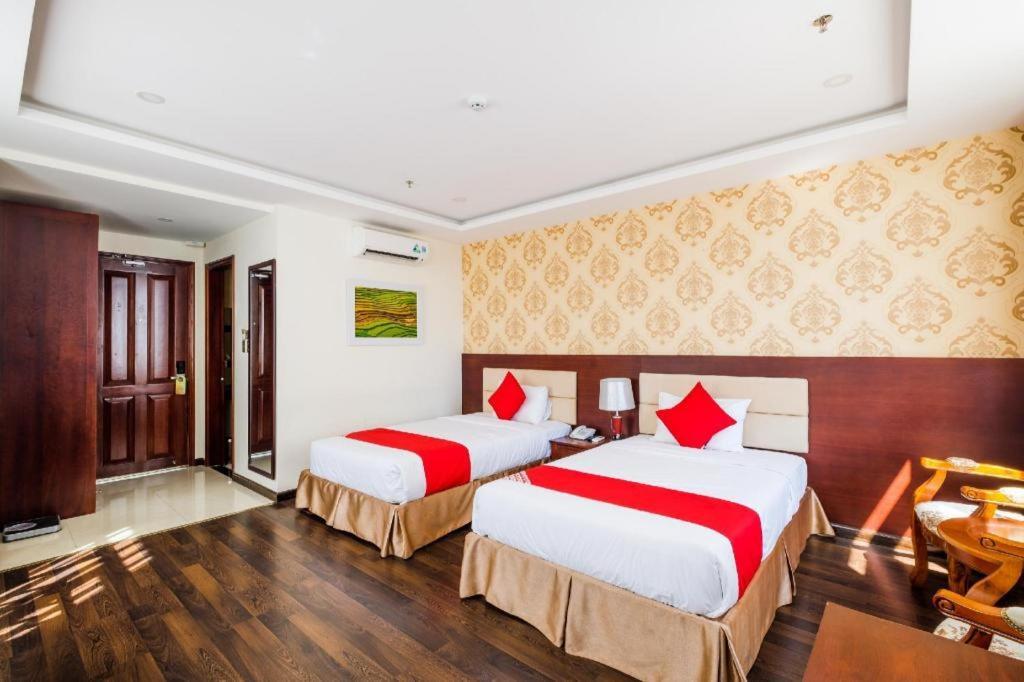 Gic Land Hotel Da Nang Bagian luar foto